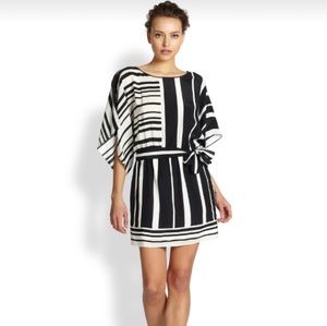 Striped BCBG dress